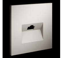 Накладка для розетки компьютерной RJ45 кат.6 S70 (кашемир) Voltum VLS001303