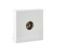 Розетка ТВ, 2 модуля EKF E2MA00-027-10