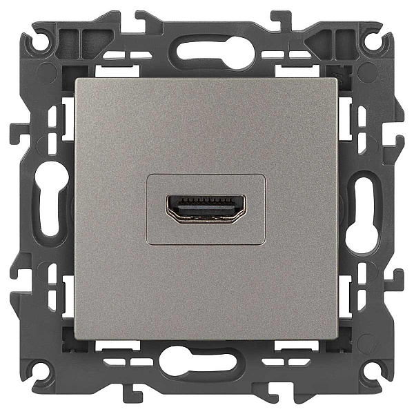 Розетка ЭРА Elegance 14-3114-16 HDMI титан Б0065778
