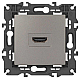 Розетка ЭРА Elegance 14-3114-16 HDMI титан Б0065778
