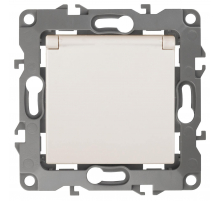 Розетка ЭРА 12 2P E Schuko со шторками с крышкой 16A 250V 12-2003-02 Б0038807