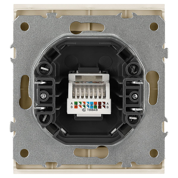 Розетка ЭРА Arktik 16-3107-04 информационная RJ45 шампань Б0070477