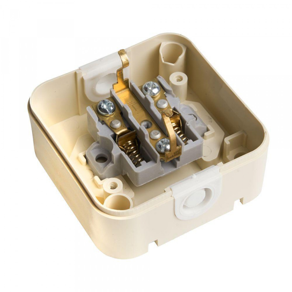 Розетка 2P+PE Stekker Брест с крышкой слоновая кость PST16-21-44 49058 Розетка 2P+PE Stekker Брест с крышкой слоновая кость PST16-21-44 49058