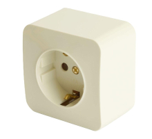 Розетка 2P+PE Stekker София слоновая кость MST16-11-04 49493