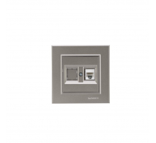 Розетка комп. двойная (1 шт. cat 5) Makel Karea 56052035