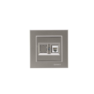Розетка комп. двойная (1 шт. cat 5) Makel Karea 56052035
