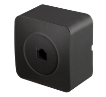 Розетка компьютерная RJ-45 Stekker София черный матовый MST00-20-05 49483