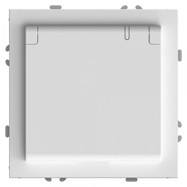 Розетка 2P Stekker Эмили со шторками крышкой белый фарфор RST16-5113-01 49878 Розетка 2P Stekker Эмили со шторками крышкой белый фарфор RST16-5113-01 49878