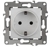 Розетка ЭРА 12 2P E Schuko 16A 250V 12-2101-01 Б0014675