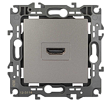 Розетка ЭРА Серия 12 12-3114-16 HDMI титан Б0065714