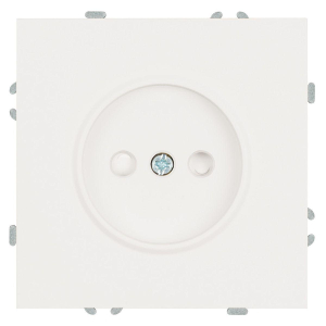 Розетка 2P Stekker Эмили со шторками белый фарфор RST16-5109-01 49876