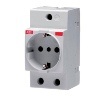 Розетка щитовая 2Р+N 16А М1173 2CSM110000R0701