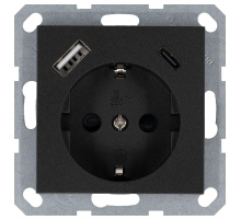 Розетка Jasmart G5501USB-25B