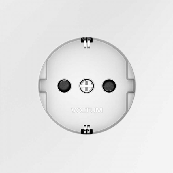 Розетка встраиваемая Voltum S70 с заземлением и защитными шторками, 16А, (белый матовый) VLS040202 Розетка встраиваемая Voltum S70 с заземлением и защитными шторками, 16А, (белый матовый) VLS040202