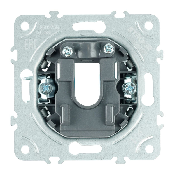 Кабельный вывод ( механизм), Stekker Эмили, платиново-серый, soft-touch, RST00-5119-10 50222