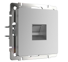 Розетка Ethernet RJ-45 Werkel серебряный W1181006 4690389156472