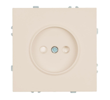 Розетка 1-местная с защитной шторкой (механизм), Stekker, б/з, 250В, 16А Эмили, RST16-5109-08, кашемир, soft touch 49902
