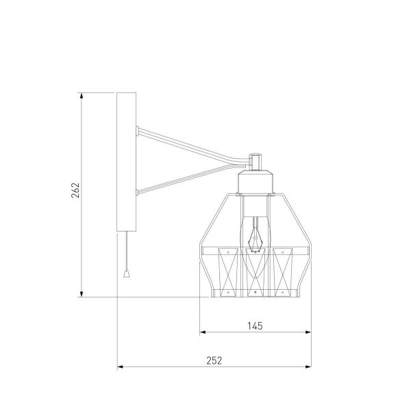 Бра Eurosvet 70075/1 белый Бра Eurosvet 70075/1 белый