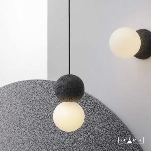 Бра iLamp Foxtrot 10695W/1-D100 BK-WH Бра iLamp Foxtrot 10695W/1-D100 BK-WH