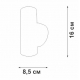 Бра Vitaluce V4640-0/2A