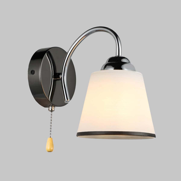 Бра IMEX MD.0086-1-W-CR+PBK Бра IMEX MD.0086-1-W-CR+PBK