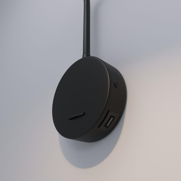 Бра Elektrostandard Stem 40120/LED черный a060540