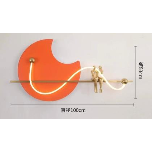 Бра Alfa Light F4324-27 L1000*H530 orange