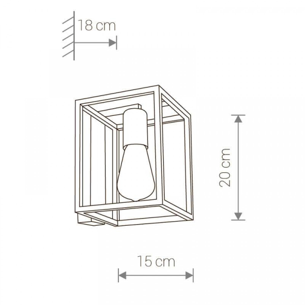 Бра Nowodvorski Crate 9046 Бра Nowodvorski Crate 9046