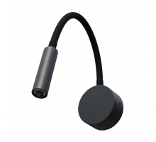 Бра 3W 145LM 3000K, черный Omega Lightstar 200137 Бра 3W 145LM 3000K, черный Omega Lightstar 200137