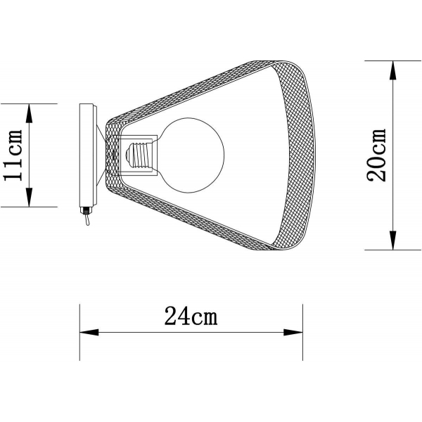 Бра Arte Lamp Maasym A7044AP-1BK Бра Arte Lamp Maasym A7044AP-1BK
