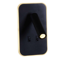 Настенный светильник Reluce 86204-9.2-001KT LED12W BK