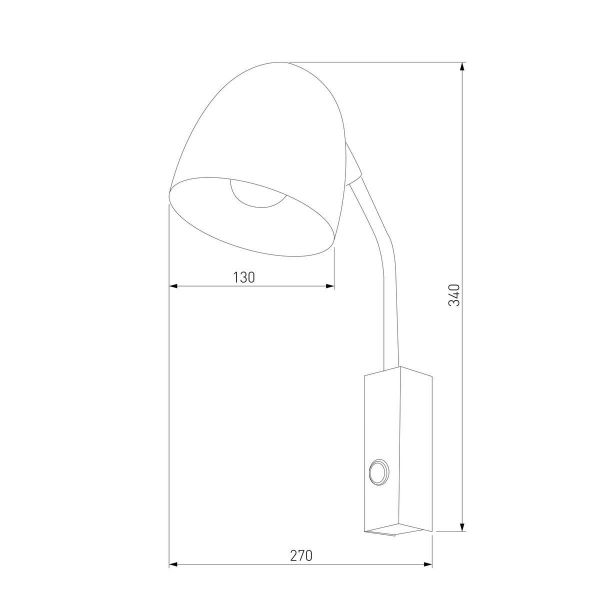 Бра TK Lighting 4167 Soho Black Бра TK Lighting 4167 Soho Black