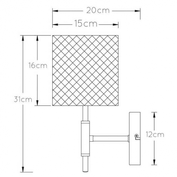 Бра Lucide Baskett 45259/01/30