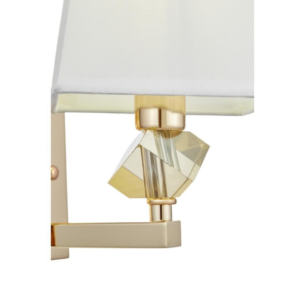 Бра Lumina Deco Montero LDW 1249-1 GD+WT Бра Lumina Deco Montero LDW 1249-1 GD+WT