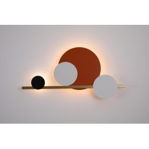 Бра Alfa Light F4324-23 L300*H600 orange+black+white