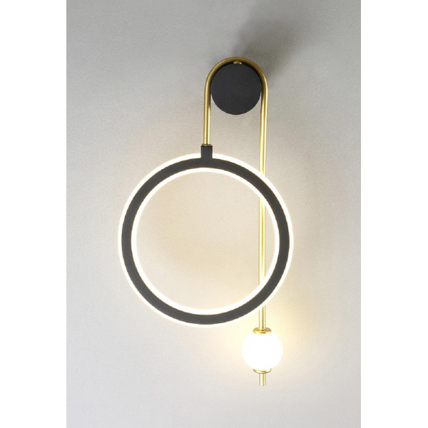 Бра Crystal Lux Corida AP25W Led Black/Gold Бра Crystal Lux Corida AP25W Led Black/Gold