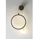 Бра Crystal Lux Corida AP25W Led Black/Gold