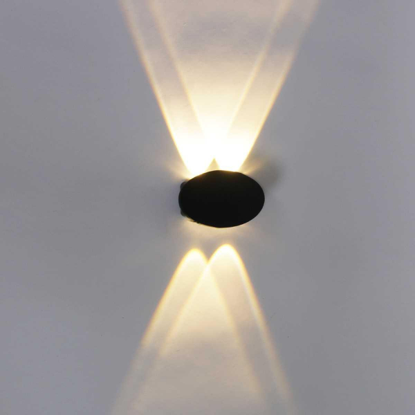 Настенный светильник Reluce 86853-9.2-004KT LED4W BK Настенный светильник Reluce 86853-9.2-004KT LED4W BK