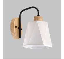 Бра IMEX MD.5714-1-W-BK+WOOD