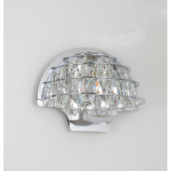 Бра Alfa Light F4024-23 B300x200mm CH LED Бра Alfa Light F4024-23 B300x200mm CH LED