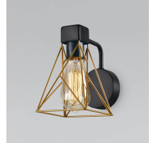 Бра Eurosvet 70107/1 черный/латунь