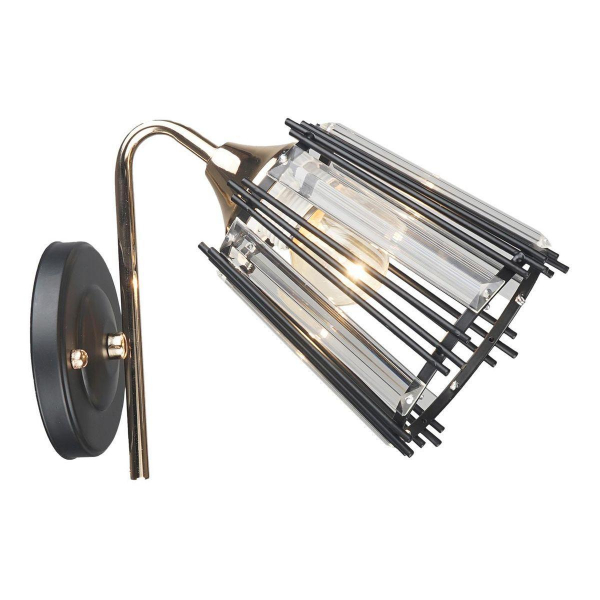 Бра IMEX MD.4050-1-W BK+FGD Бра IMEX MD.4050-1-W BK+FGD