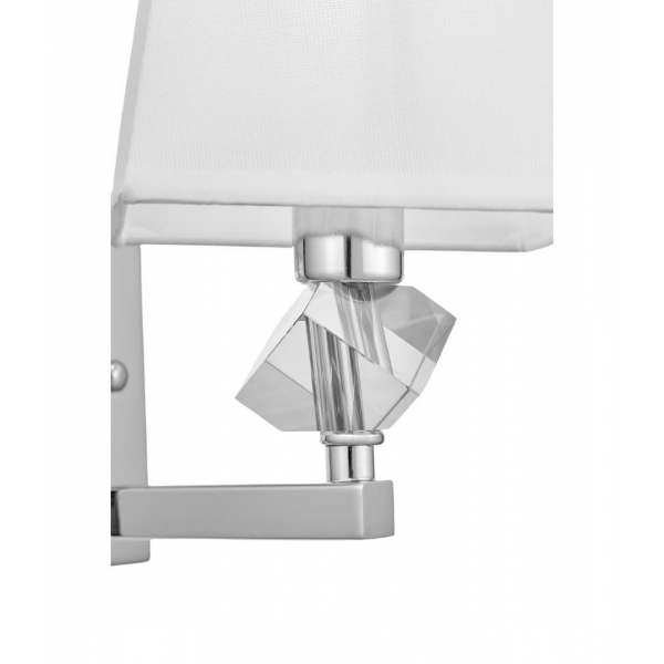 Бра Lumina Deco Montero LDW 1249-1 CHR+WT Бра Lumina Deco Montero LDW 1249-1 CHR+WT