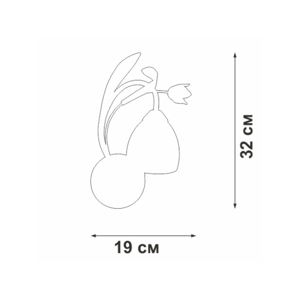 Бра Vitaluce V1467-0/1A