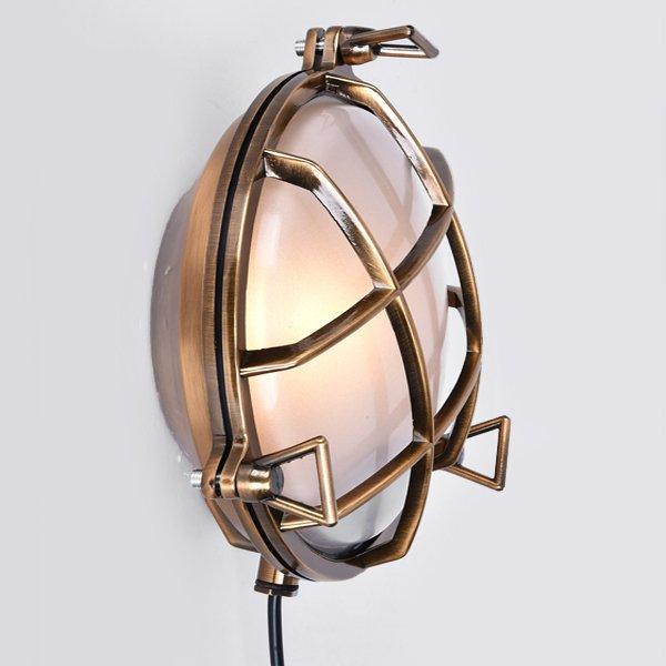 Бра Loft-Concept Steampunk Cage Glass Edison 44.312-0 Бра Loft-Concept Steampunk Cage Glass Edison 44.312-0