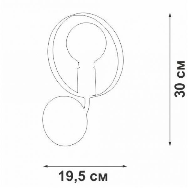 Бра Vitaluce V4379-0/1A Бра Vitaluce V4379-0/1A