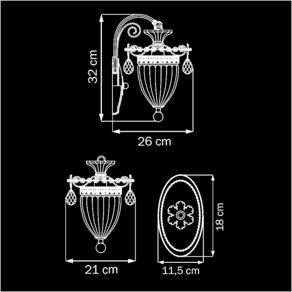 Бра Lightstar Schon 790614 Бра Lightstar Schon 790614