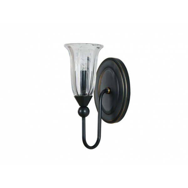 Бра NEWPORT 3711/A black+gold