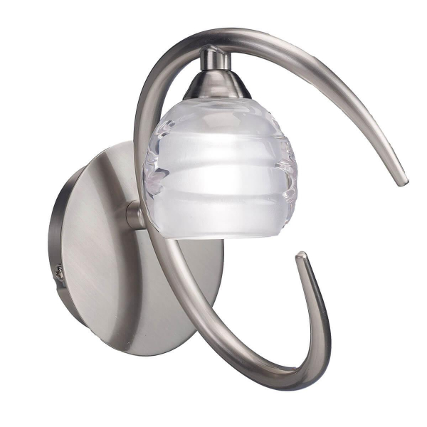 Бра Mantra Loop Satin Nickel 1816 Бра Mantra Loop Satin Nickel 1816