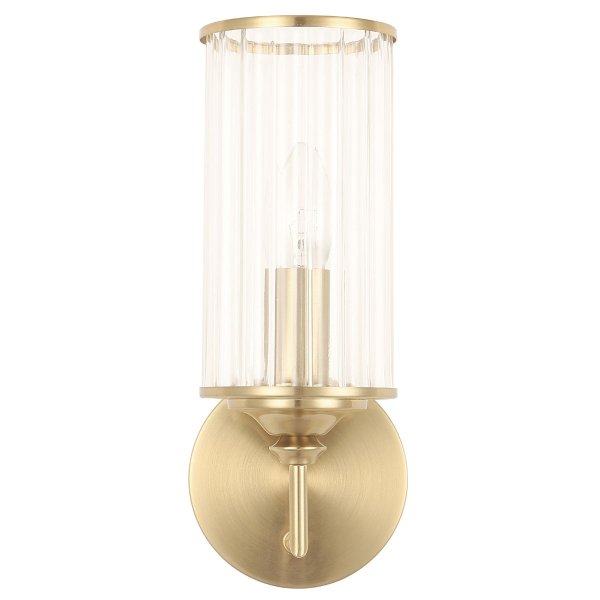 Бра Crystal Lux Gloria AP1 Brass